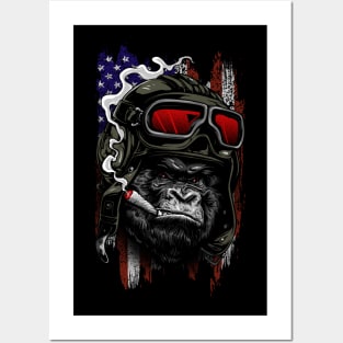 Aviator Apes Posters and Art